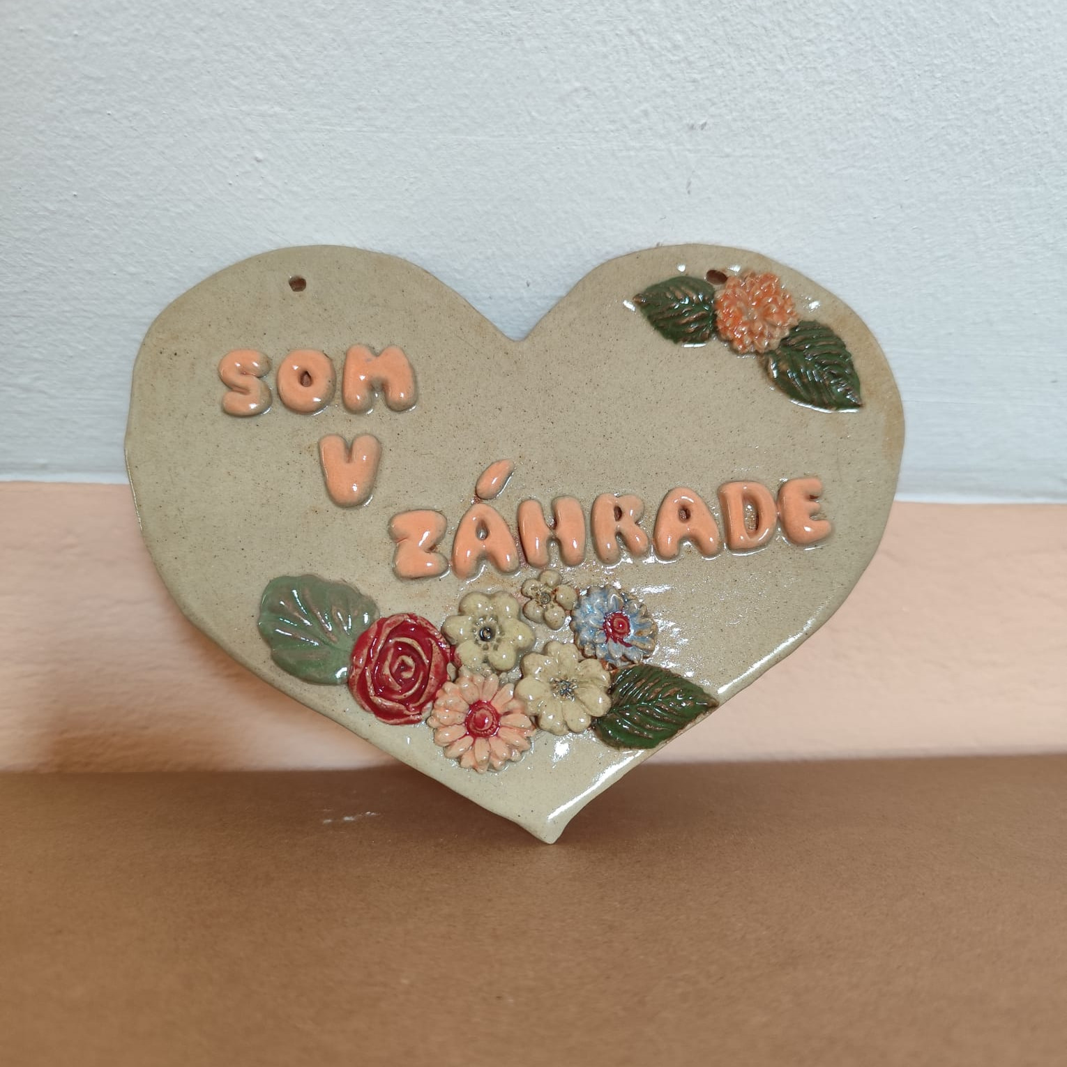 Tabuľka - Som v záhrade